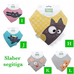 Happiness babyshop - SLABER SEGITIGA / CELEMEK / BIBS / CELEMEK MAKAN [H-L]