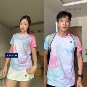 Áo Cầu Lông Quần Cầu Lông Bộ Cầu Lông Nam Nữ Chuyên Nghiệp Vải Thoáng Khí A1044 - V Badwear
