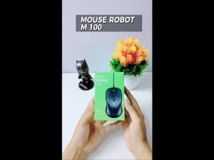 ROBOT MOUSE M - 100 - Mouse Kabel Komputer Laptop