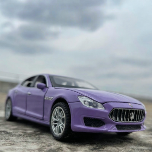 PROSWON | Mô Hình Xe Maserati Bằng Kim Loại Có Âm Thanh & Đèn Đồ Chơi Sưu Tầm Quà Tặng Cho Trẻ Em