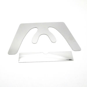 NIGF Dental Orthodontic 3D Occlusal Maxillary Casting Jaw Fox Plane Plate Complete Denture Aluminum Alloy