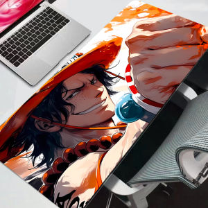 Bandai | Mouse Pad One Piece Kawaii Gaming Accessories PC Computer Keyboard Gamer Desk Mat Alfombrilla Xxl Mousepad Durable