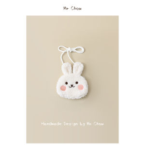 Cute Bear Plush Coin Purse Mini Rabbit Crossbody Bag Cartoon Backpack for Baby Girls Korean Style Childrens Bag from Zhejiang