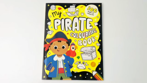 My Pirate Colouring Book With Fun & Awesome Colouring Pages (100 Pgs) For Kids