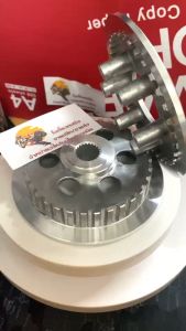 ชุดจานกดคลัตท์ 6รู 6ขา Honda Wave125 Wave125i MSX125 จานกดครัช เวฟ125 เวฟ125i เอ็มเอสเอ็กซ์ ทุกรุ่น จานกดคลัตwave125 จานคลัชเวฟ