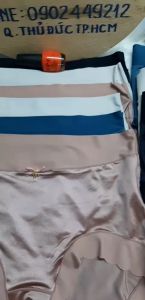 Bộ 5 quần lót nữ lưng cao lụa tơ tầm cao cấp mã 738 xl -My Loan 42