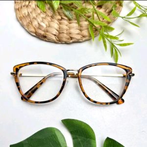KACAMATA MINUS PHOTOCROMIC CAT EYES TITANIUM ANTI RADIASI TERBARU FRAME 95290L