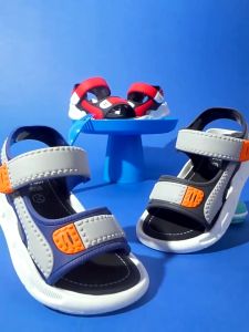 Sandal Selop Anak Laki-laki Bahan Rubber Kekinian Simple - Redzeal Sendal Kasual Anak Terbaru