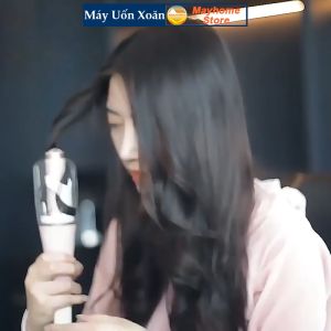 Máy Uốn Tóc Xoăn Xoay Tự Động 2 Chiều 360 độ Tạo Ion Âm 1000W Tạo Ẩm Dưỡng Tóc Bảo Vệ Tóc Làm Xoăn Nhanh 10s Điều Chỉnh 3 Mức Nhiệt Cao Cấp LSM632