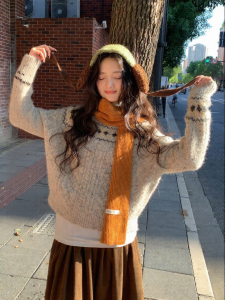 Mixd | Áo Sweater Vintage Đẹp Mắt Dày Ấm