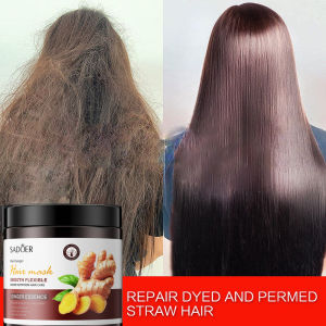 【Ready Stock 】keratin hair mask treatment keratin pinkypinky hair mask Improve Damaged Hair Repair Dry Damage Frizzy Hair Makes hair soft and smooth ginger repair Hair split professional sal Hair Smooth Deep Moisturizing 发膜 Hair Straightening cream