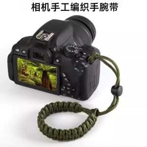 สายรัดข้อมือถ่ายภาพแบบถอดได้เร็ว ทำมือ สำหรับกล้อง DSLR มอนเตอร์เล็ก Sony A7M4 Canon R6 Nikon Fuji Camera Accessories