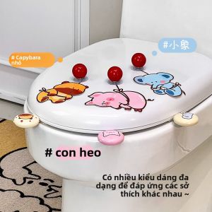 Dụng Cụ Nâng Nắp Bồn Cầu Thơm Tay Cầm Nâng Nắp Bồn Cầu Dễ Thương Thiết Kế Sáng Tạo Dụng Cụ Vệ Sinh Phòng Tắm Phổ Thông