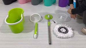 พร้อมส่ง ไม้ถูพื้นพร้อมถังปั้น ไม้ถูพื้น ทำความสะอาดพื้น ถังปั่นคุณภาพสูง ไม้ม๊อบทำความสะอาด