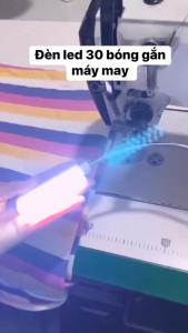 đèn led 30 bóng gắn máy may máy khâu