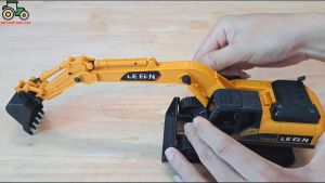 Xe múc kết hợp ủi – Chạy trớn chiều dài tối đa lên đến 33cm xe máy cày đồ chơi xe công trình MCT08