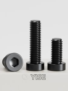 Yi Se Dian Zi | Vít Lục Giác Đầu Mỏng Inox 304 Màu Đen