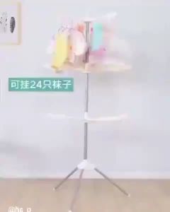 Jemuran Baju Menara Serbaguna 3 Tingkat Gantung Berdiri Putar Jemuran Baju MJJ-2