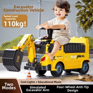 YISBRO | Sit-on Fire Engine Toy Car Large