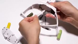 COD ZEAST Kacamata Pembesar Reparasi Jam 5x Magnifier 2 LED / Kacamata Pembesar Zoom Untuk Service hp Jam Elektronik helm / Kacamata Membaca