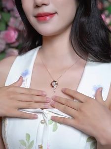 925 Silver Freshwater Pearl Pendant 9-10mm Necklace