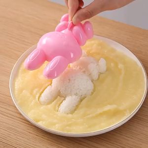 Cetakan Nasi Anak Kelinci Cetakan Bento Bentuk Kelinci Bento Mould Set Rabbit / Bekal Gemoy