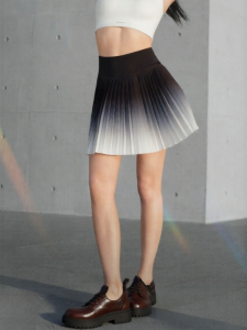 BOSIDENG | Pleated Waist-Emphasizing Skirt Shorts for Summer Outdoor Sports