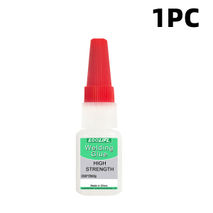 LOOLIFL 50g Welding High Strength Oily Glue - Universal Superglue Mighty Instant Glue for Resin Ceramic Metal Glass