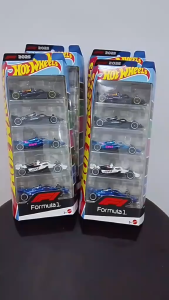 Hot Wheels Formula 1 F1 Pack Set of 5 Pieces Cars