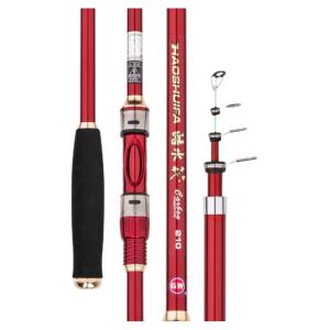 GW | Adjustable Raft Boat Jigging Fishing Rod Telescopic Soft Tip
