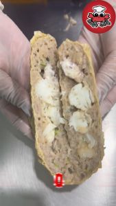 เมญ่าจ๊อปู ยังไม่ทอด (หมู+กุ้ง+กั้ง+ปูก้อน) พัฟสามเกลอ ขนาด200g จ๊อปู หอยจ๊อปู จ๊อปูไส้ทะลัก อร่อยจนหยุดไม่ได้ พร้อมน้ำจิ้มบ๊วย สินค้าคุณภาพ พร้อมส่ง