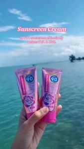 Kiss Beauty Facial Sunscreen Cream SPF90+ High Protection UV Waterproof Whitening Body Sunblock 60ml