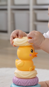 Baby Pro Montessori Soft Stacking Sensory Toy For Toddlers Fine Motor Skills & Sensory Play