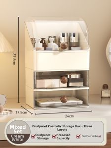 BAOJIAWANG | Dustproof High-end Large Capacity Makeup Organizer