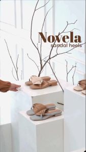 PATRIS Novela Sandal Wanita Heels / Hak 3 Cm