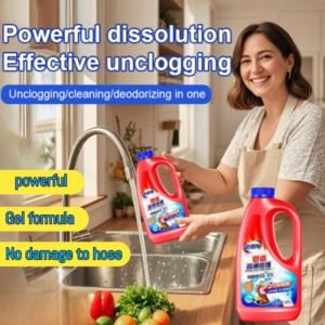 💕Cleaning Deodorizing Unblocking [Great Value Large Barrel] Lao Guanjia Strong Pipe Dissolving And Unclogging Agent/管道溶解疏通剂/Prevent Pests Quick Remove Stain Oil Food Debris Universal Cleaning Agents