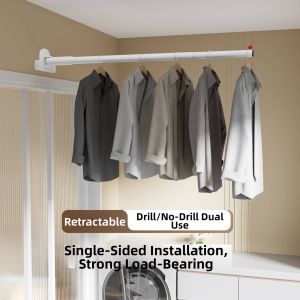 Extendable No-Drill Support Pole