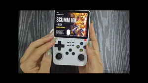 Máy chơi game cầm tay R36s màn hình 3.5 inch–Chơi GBA FC PSP game cổ điển đa hệ–Thiết kế nhỏ gọn