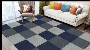 30×30/50×50Cm Self-Adhesive Carpet Tiles: Carpet Sticker Non-slip Thickened Sound Insulation Living Room Bedroom Decor