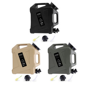 Vktech 12L Water Storage Jug with Spigot Portable Emergency Water Can Large Capacity Drinking Water Bucket for Camping Hiking