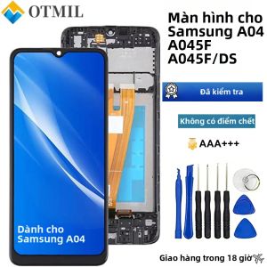 Samsung Galaxy A04 TFT LCD Display Thay Thế Bộ Phận Cảm Ứng Số Hóa Với Các Công Cụ Màn Hình Điện Dung Tương Thích Cho A045F/DS