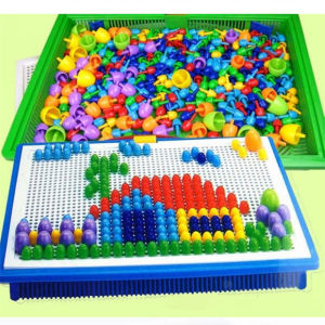 Montessori Peg Nhím Đồ Chơi Học Tập Cho Bé - Xếp Hình 3D Giáo Dục Phát Triển Kỹ Năng Vận Động Tinh Hoàn Hảo Cho Sinh Nhật Dự Tiệc Mọi Lứa Tuổi