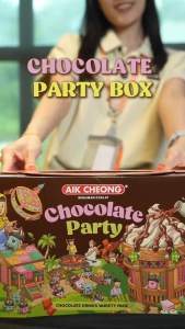 Aik Cheong Chocolate Party Pack Gift Box (Free Exclusive Lokamade x ACC Canvas Bag) - Chocolate Gift Set for Family & Friends