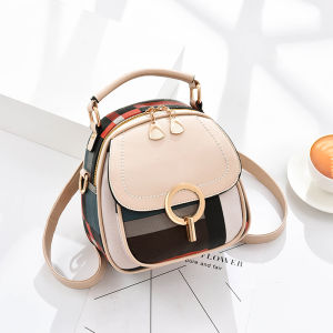 Fashionable Mini Shoulder Bag for Women New 2025 Trendy Crossbody Bag Dual Shoulder Backpack Soft PU Leather Solid Color