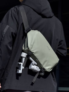 Mens Outdoor Cycling Travel Large Capacity Single Shoulder Crossbody Bag Chest Bag Street Trend Fashion Casual Soft Oxford Fabric