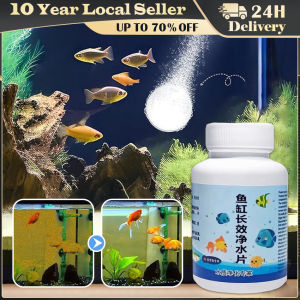 Aquarium Water Conditioner Tablets Water Purification Particles for Fish Tank Multi-Purpose Oxygenation Tool for Fish Tank