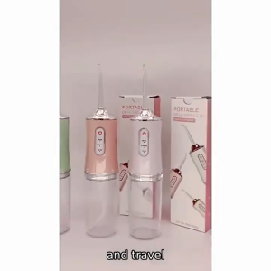 【SG Local Stock】Portable Electric Water Flossers Rechargeable Oral Irrigator 360° Deep Teeth Cleaning Device