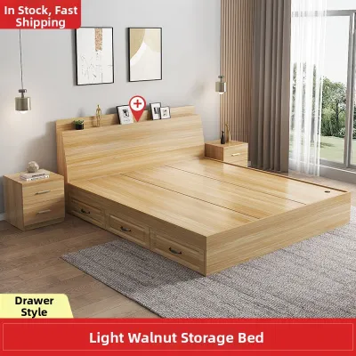 BOJIAJIAJU | Multi-function Platform Bed with Storage