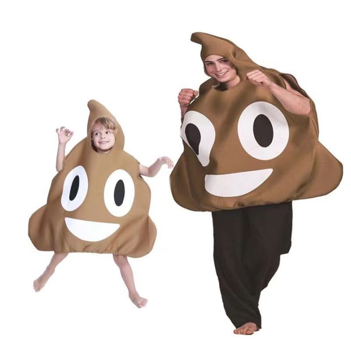 Christmas Matching Dress up Poop Expression Poop Cos Clothing Poop