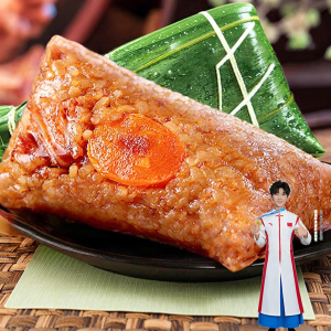 WENXIANGZAN | Jiaxing Fresh Meat and Egg Yolk Bamboo Sticky Rice Dumplings